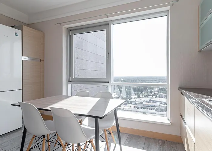 Panorama 25th Floor Spacious Free Parking Apartamento *