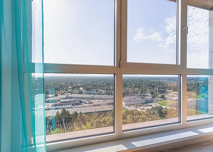 Апартаменты Panorama 25th Floor Spacious Free Parking *