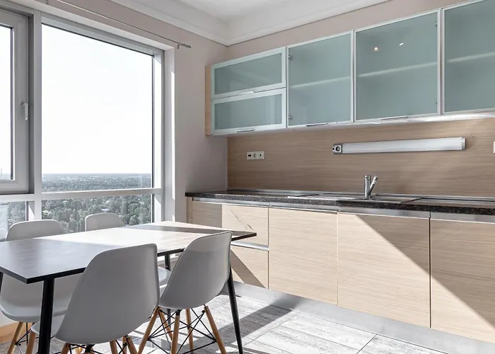 Апартаменты Panorama 25th Floor Spacious Free Parking *